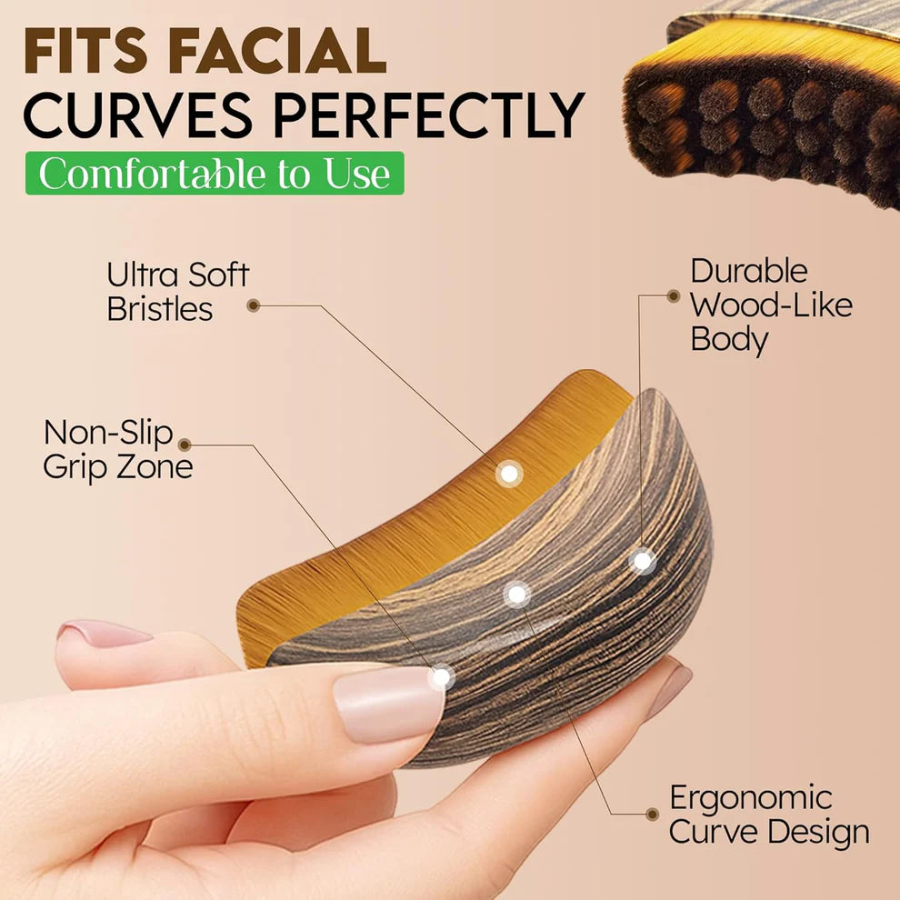 Nerava Lymphatic Contour Face Brush