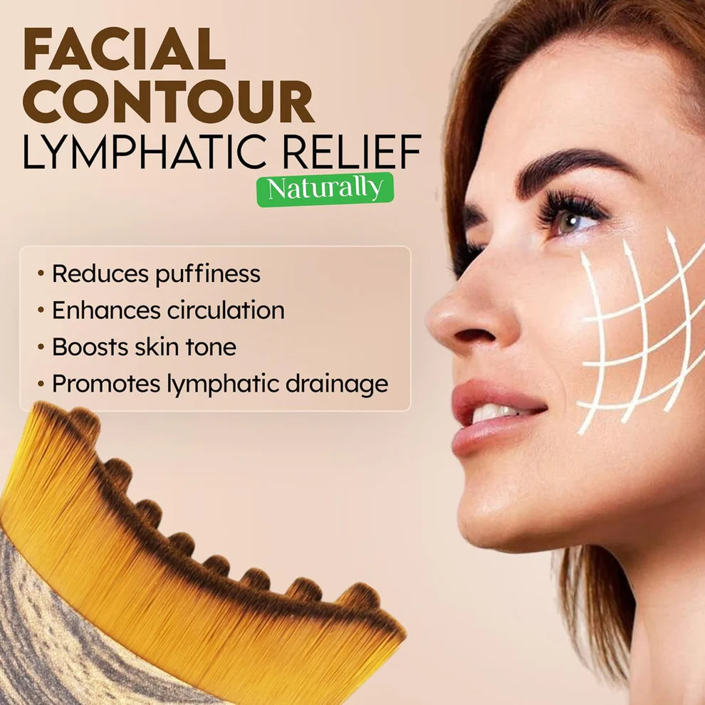 Nerava Lymphatic Contour Face Brush