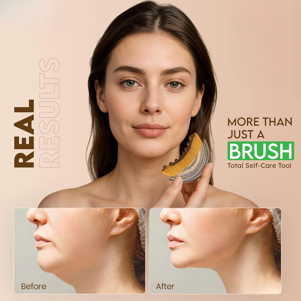 Nerava Lymphatic Contour Face Brush