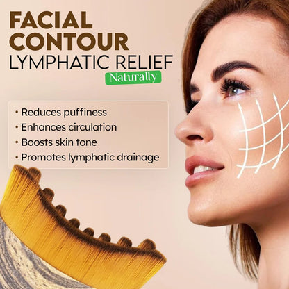 Nerava Lymphatic Contour Face Brush