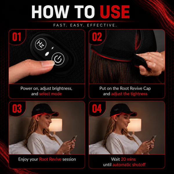Revivecap™ Red Light Therapy Cap