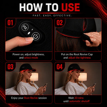 Revivecap™ Red Light Therapy Cap
