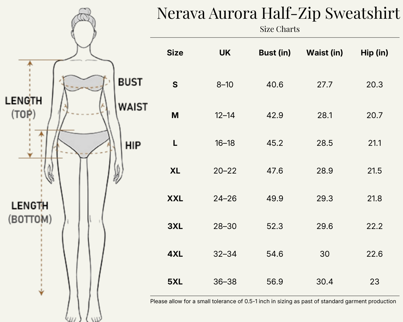 Nerava Aurora Half-Zip Sweatshirt